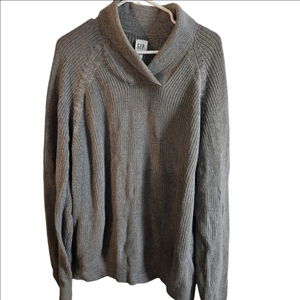 GAP Gray Cowl Neck Sweater